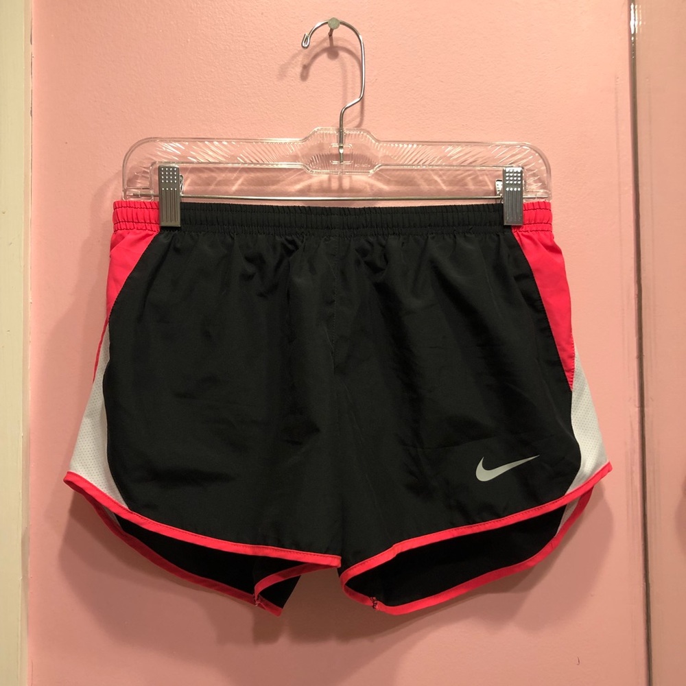 Black and Pink Nike Shorts